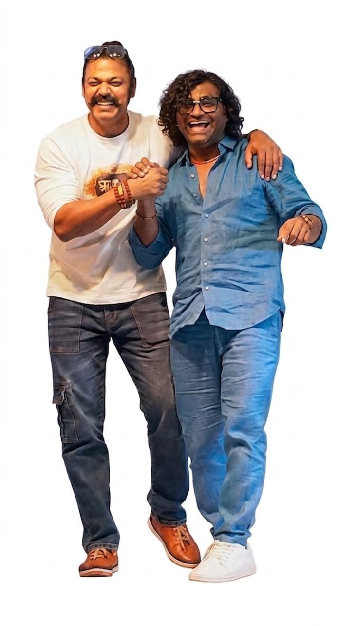 Devdutt Nage Calls Kushal Badrike His Fitness Role Model; Shares Fun Memories from ‘Ghabadkund’ Sets Devdutt Nage Calls Kushal Badrike His Fitness Role Model; Shares Fun Memories from ‘Ghabadkund’ Sets